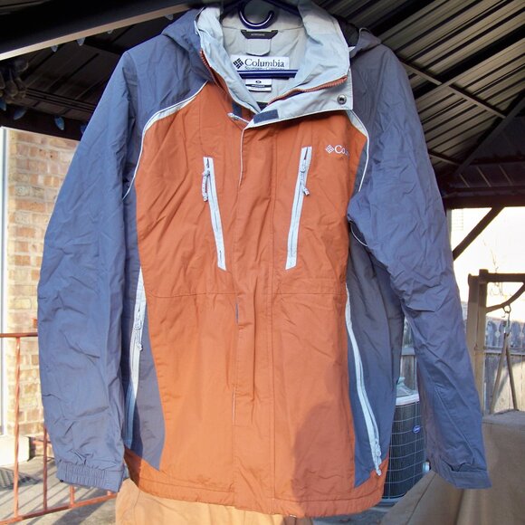 Columbia Men's Hooded Windbreaker, Size M - Picture 1 of 5